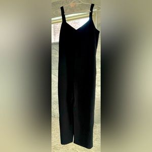 Black Everlane jumpsuit.